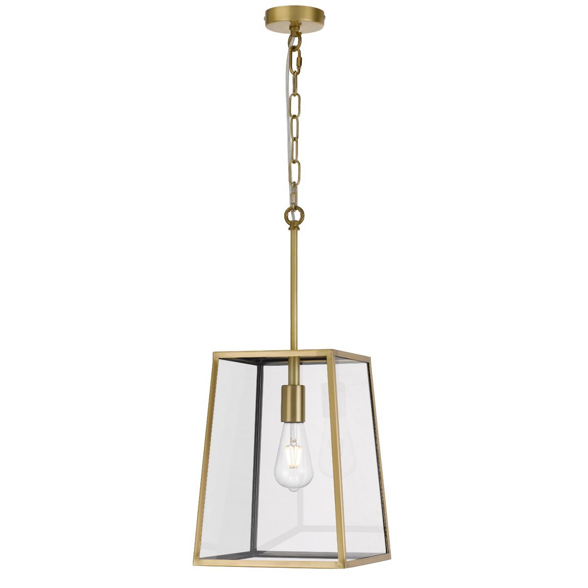 Cantena 250mm IP43 Antique Brass Exterior Pendant Light