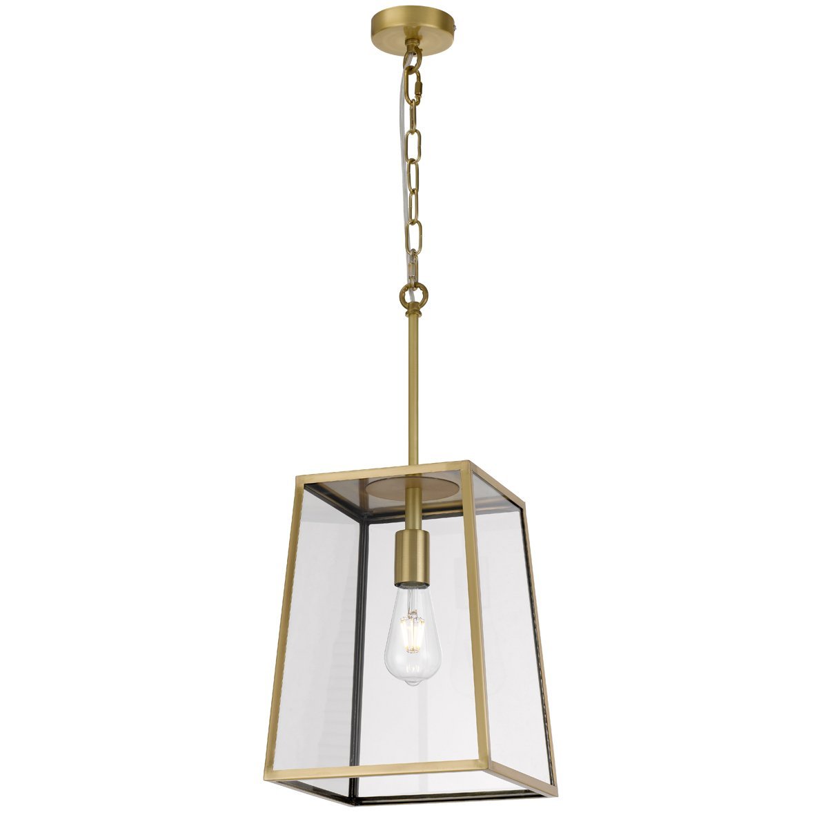 Cantena 250mm IP43 Antique Brass Exterior Pendant Light