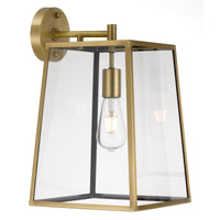 Thumbnail for Cantena 250mm IP43 Antique Brass Exterior Wall Light