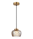 CARAMELLE: Interior LED Tri-CCT Glass with Segments Ellipse Pendant Lights