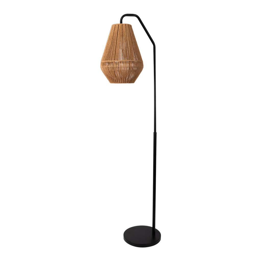 carter fl paper rope floor lamp 1xe27 240v carter fl