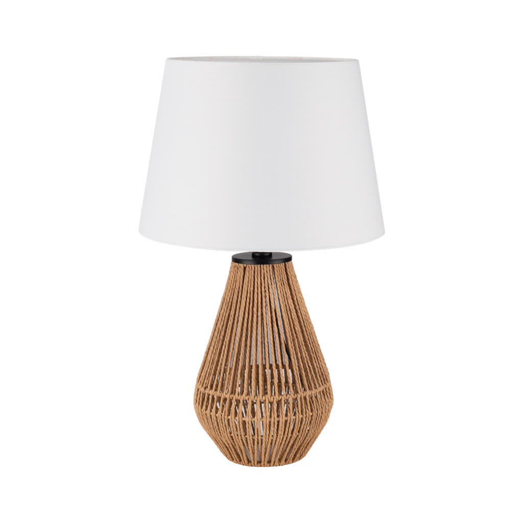 carter tl paper rope table lamp 1xe27 240v carter tl