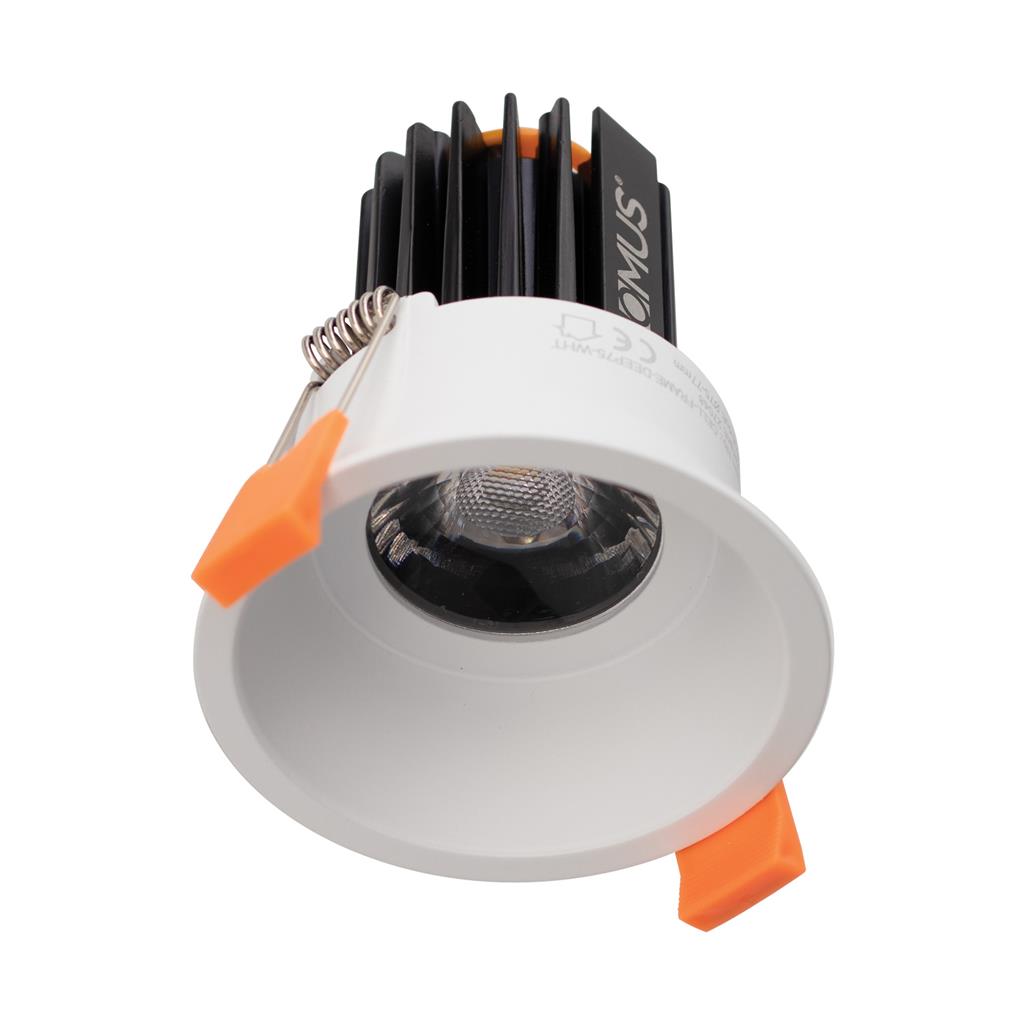 cell 13w 5cct 60 d75 complete dimmable downlight cell 13 5cct d75