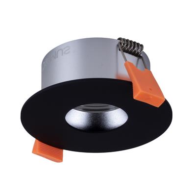 cell frame p75 pin hole to suit cell downlight series black white