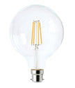 G125 LED Filament Dimmable Globes Clear Diffuser (8W)