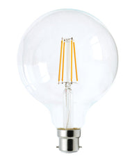 Thumbnail for G125 LED Filament Dimmable Globes Clear Diffuser (8W)
