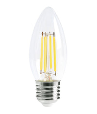 Thumbnail for Candle LED Filament Dimmable Globes Clear Diffuser (4W)