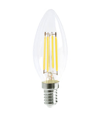 Thumbnail for Candle LED Filament Dimmable Globes Clear Diffuser (4W)