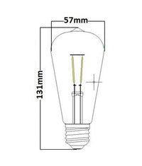 Thumbnail for ST57 LED Filament Globes (4W)