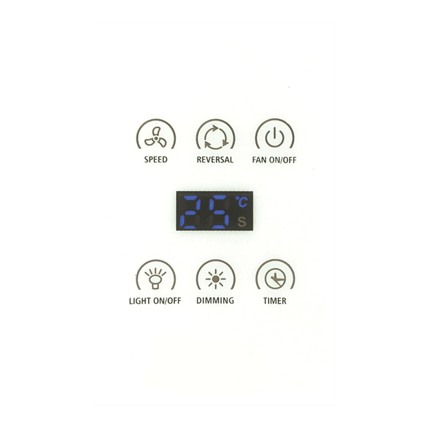 dc wall controller to suit dc ceiling fans cfa wc1
