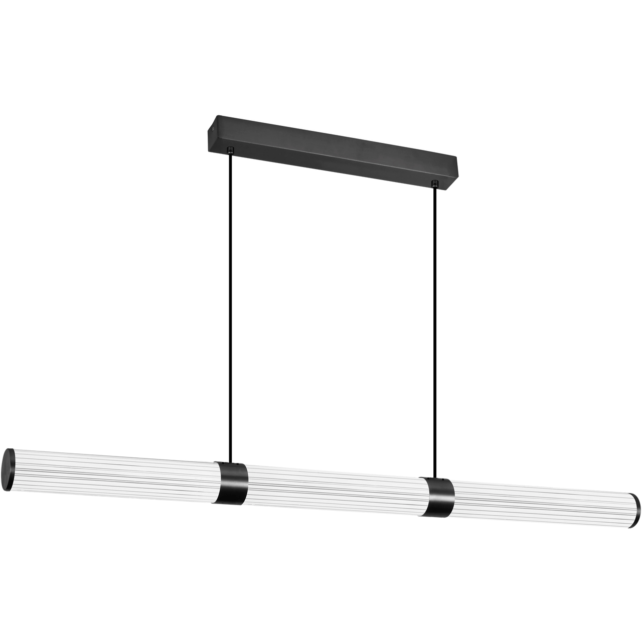Charm Black with Black cord 45W CCT 1500mm Linear LED Pendant