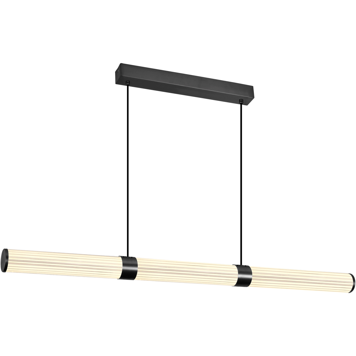 Charm Black with Black cord 45W CCT 1500mm Linear LED Pendant
