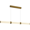 Charm Brass with Clear cord 45W CCT 1500mm Linear LED Pendant