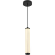 Charm Black with Black Cord 10W 1 Light CCT LED Pendant