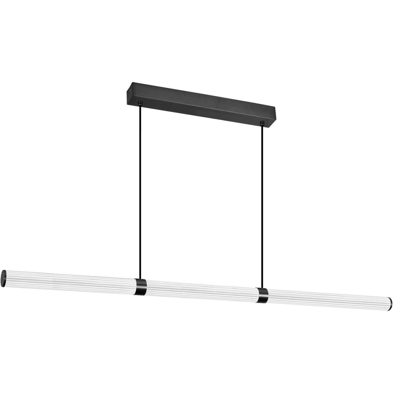Charm Black with Black cord 60W CCT 2000mm Linear LED Pendant