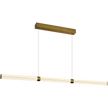 Charm Brass with Clear cord 60W CCT 2000mm Linear LED Pendant