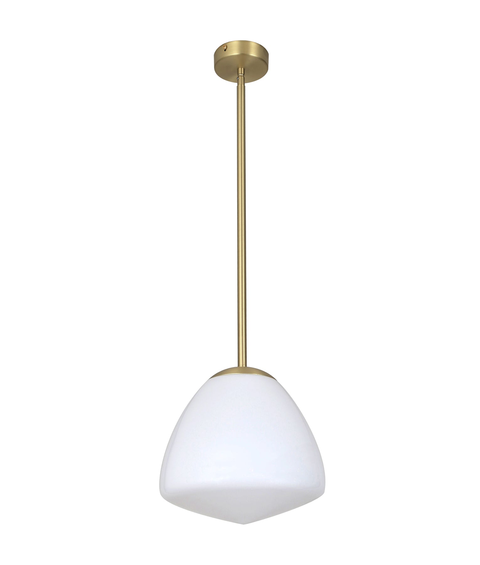 CIOTOLA: Interior Tipped Small Dome Frosted Glass Pendant Lights