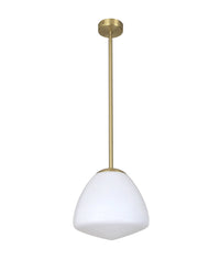 Thumbnail for CIOTOLA: Interior Tipped Small Dome Frosted Glass Pendant Lights