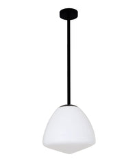 Thumbnail for CIOTOLA: Interior Tipped Medium Dome Frosted Glass Pendant Lights