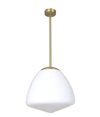 Thumbnail for CIOTOLA: Interior Tipped Large Dome Frosted Glass Pendant Lights