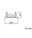 MR11 Downlight Fitting