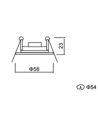 Thumbnail for MR11 Downlight Fitting