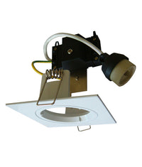 Thumbnail for GU10 Fixed Square Downlight Fittings (Cut out: 70mm)