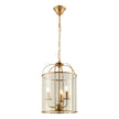 Clovelly 3 Light Pendant Gold