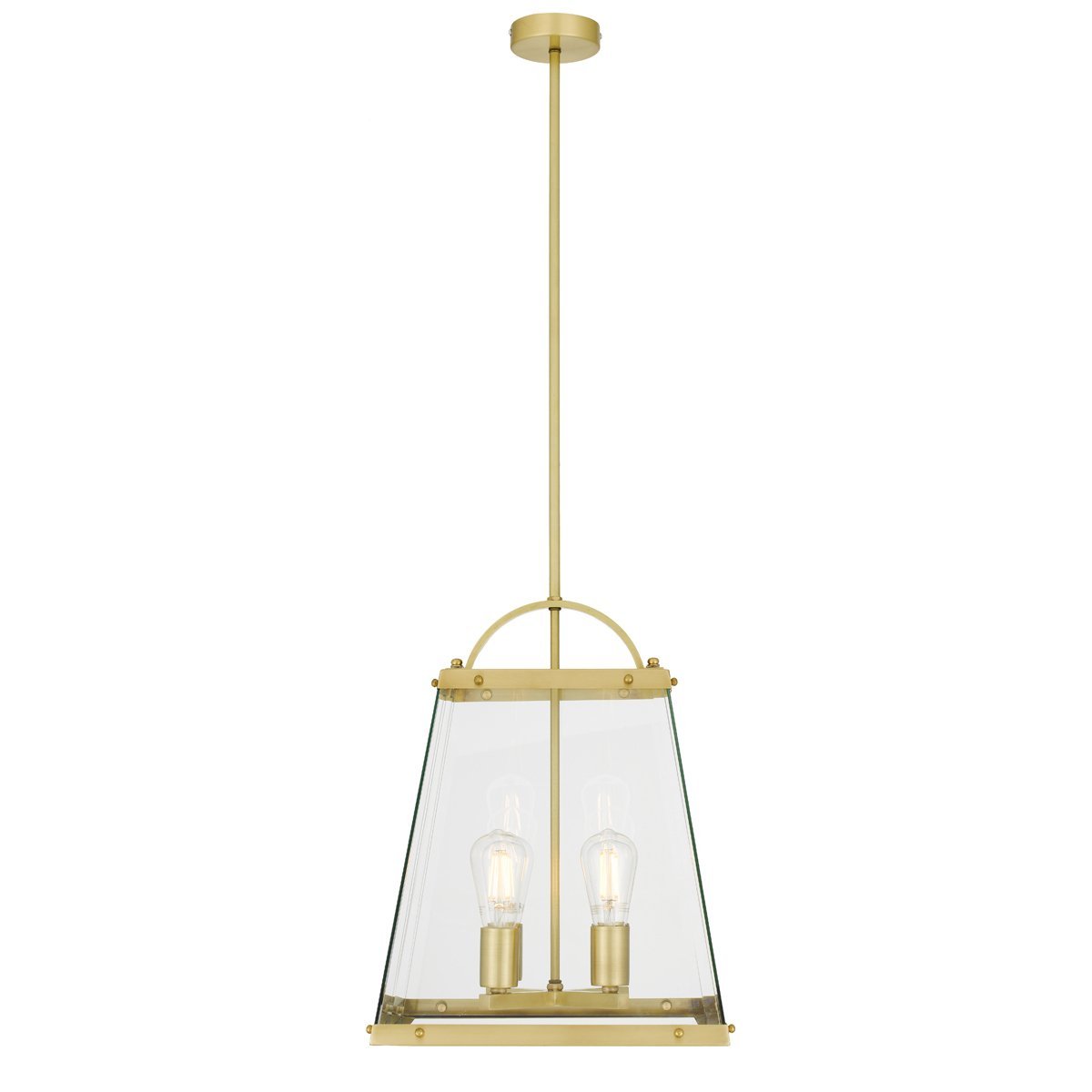 Colair 4 Light Solid Brass Pendant Light