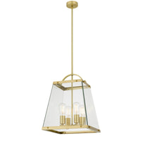 Thumbnail for Colair 4 Light Solid Brass Pendant Light