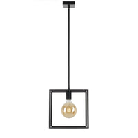 Thumbnail for Collins 1 Light Pendant Light in Matt Black