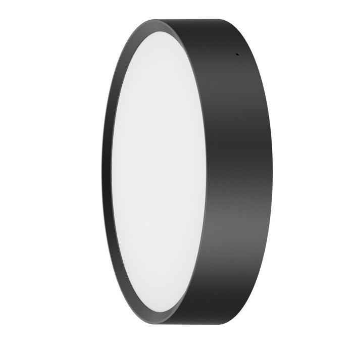 Cooper II LED 250mm Diameter Wall 12W Tri-Colour IP65 Black