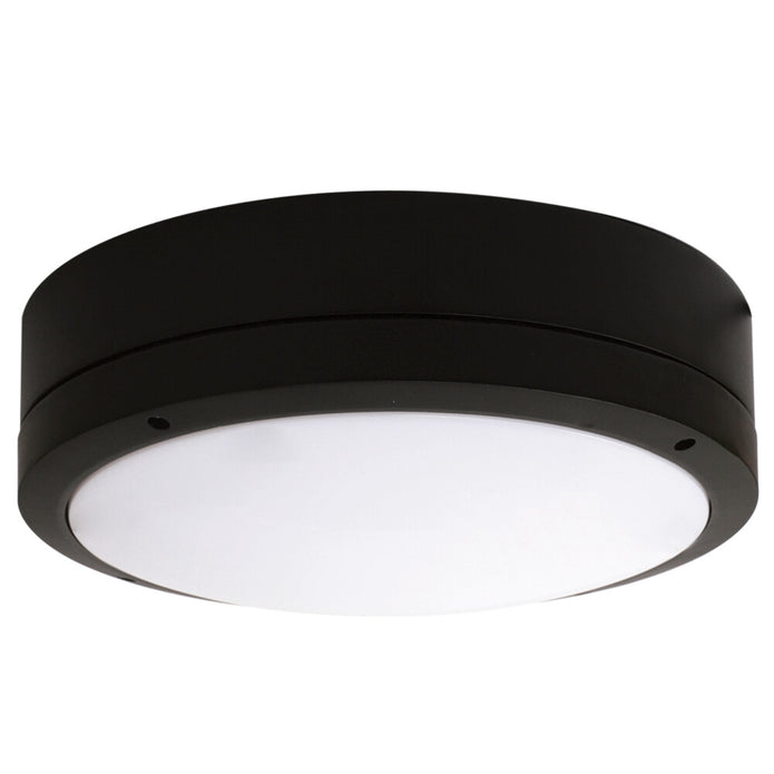 Cooper LED Tri-Colour Bunker 23Watt 3/4/5.7K IP65 IK10 Emergency Silver