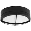 Cooper LED Tri-Colour Bunker 350mm Diameter 23W 3/4/5.7K IP65 IK10 Black
