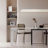 Corsa Black or White 40W 3CCT LED Linear Pendant