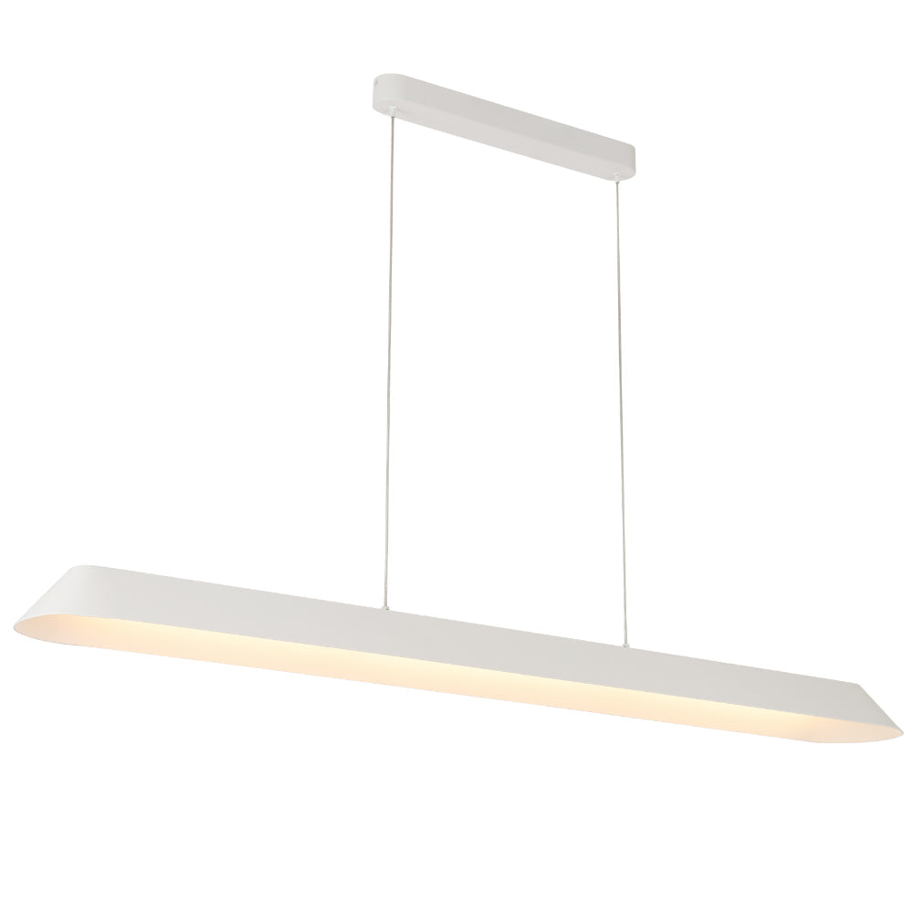 Corsa Black or White 40W 3CCT LED Linear Pendant