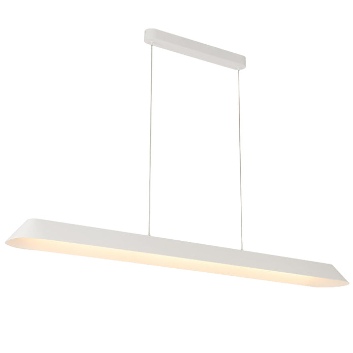 Corsa Black or White 40W 3CCT LED Linear Pendant