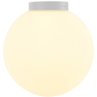 Thumbnail for Crest Orb Ø120 Wall Light G9 White with Opal IP44