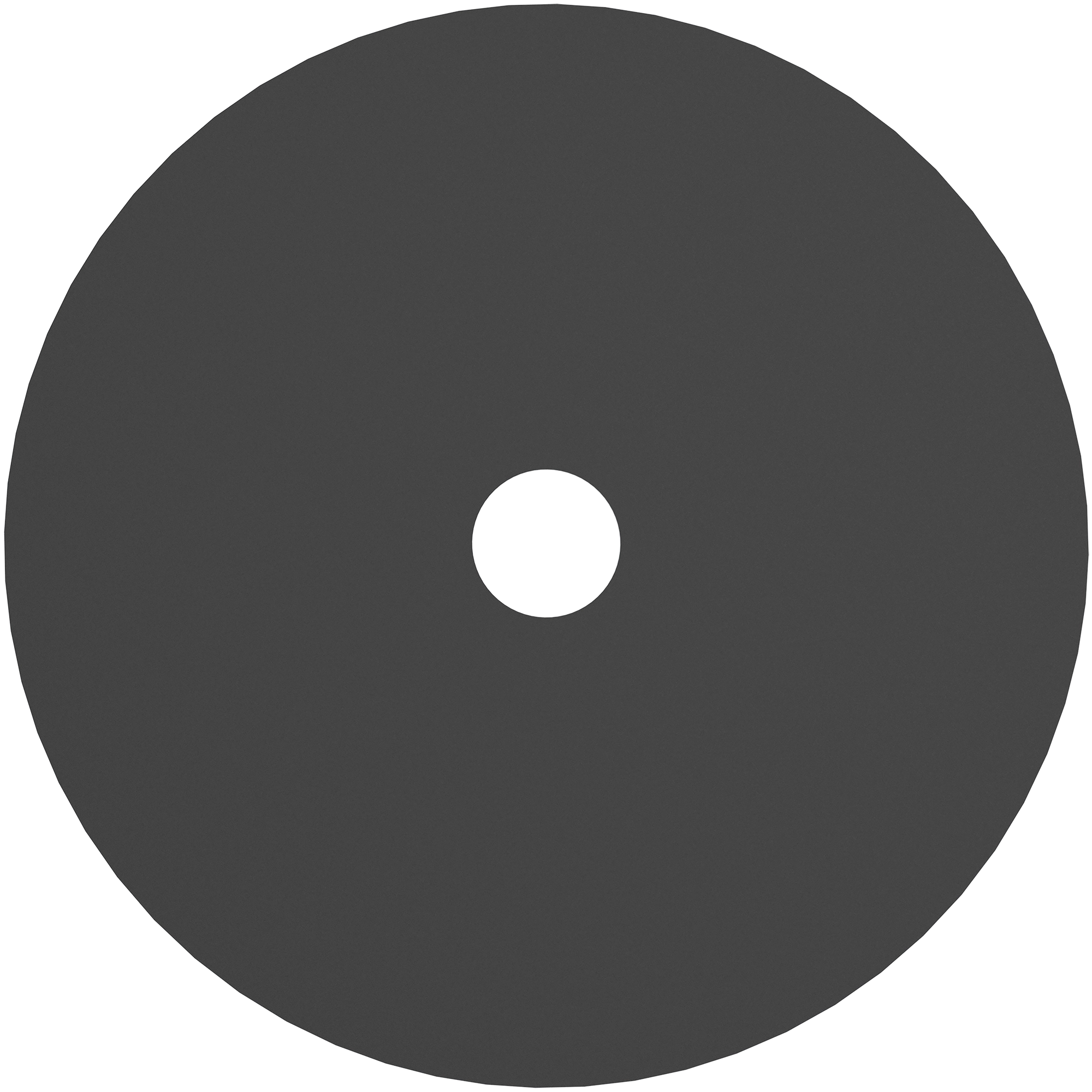 Crest Orb Round Dress Ring Only Ø200mm Black