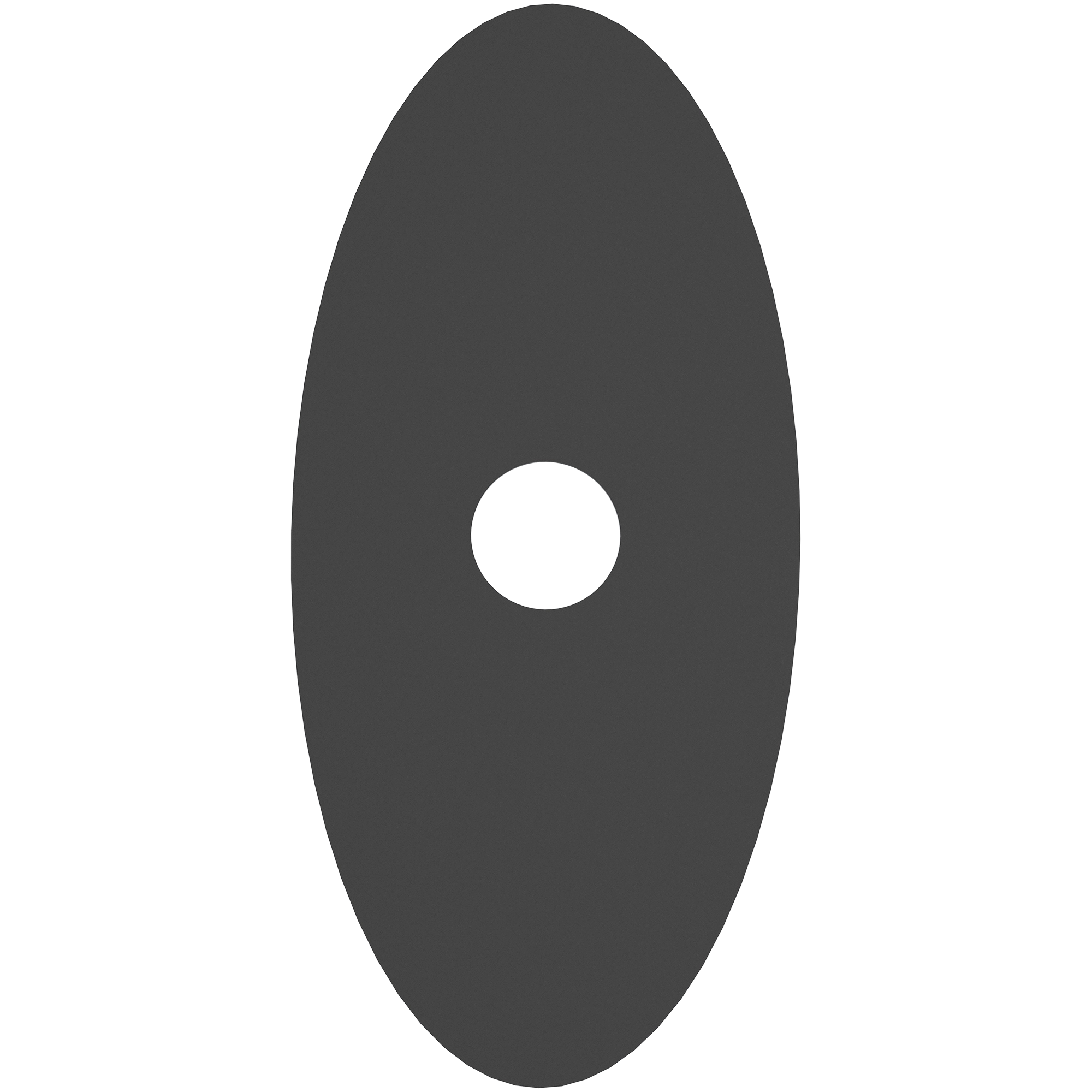 Crest Orb Oval Dress Ring Only 300mm x 140mm Black