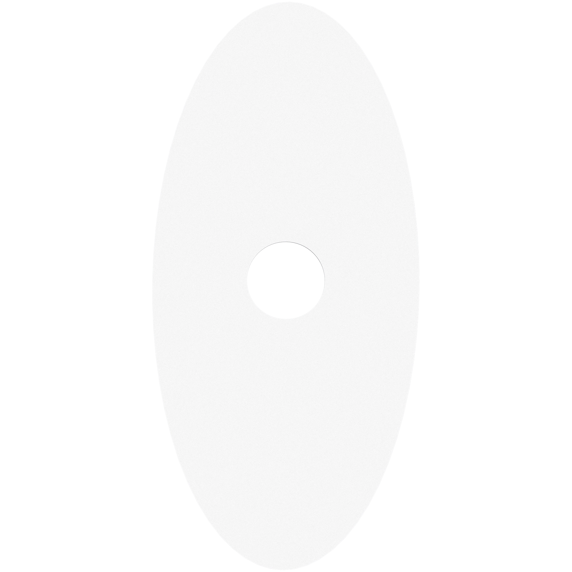 Crest Orb Oval Dress Ring Only 300mm x 140mm White