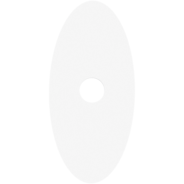 Crest Orb Oval Dress Ring Only 300mm x 140mm White
