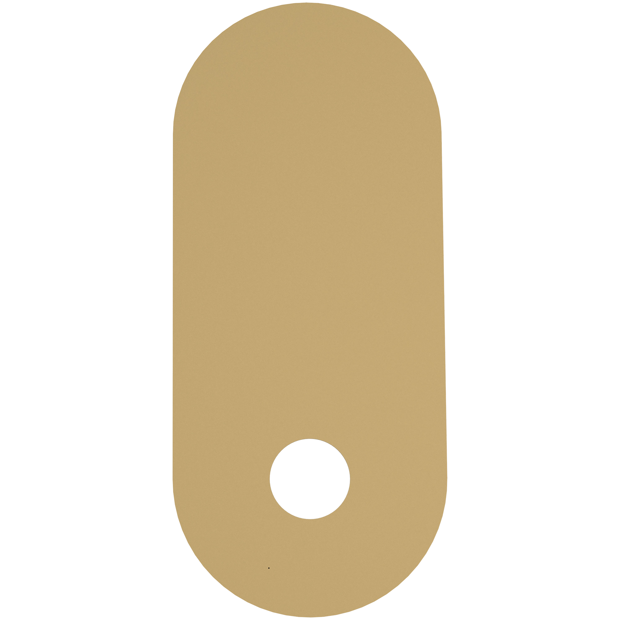 Crest Orb Oval Dress Ring Only 320mm x 140mm Brass