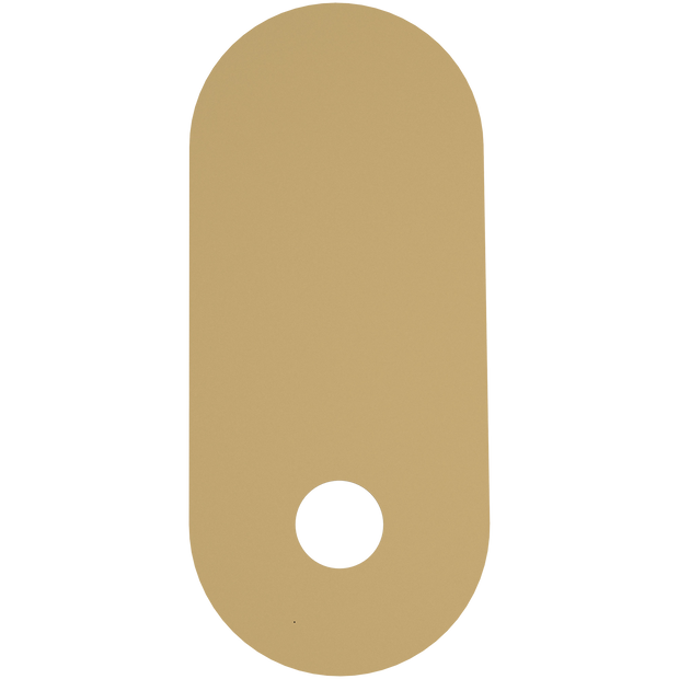 Crest Orb Oval Dress Ring Only 320mm x 140mm Brass