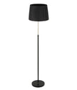 CRECER: Interior Slanted Pleated Shade Height Adjustable Floor Lamps