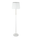 CRECER: Interior Slanted Pleated Shade Height Adjustable Floor Lamps