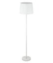 CRECER: Interior Slanted Pleated Shade Height Adjustable Floor Lamps