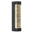 Cresta 27CM Exterior LED Wall Light Small - CRESTA EX27-BK