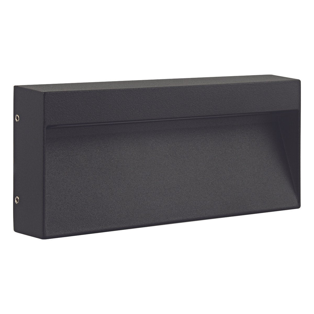 Calam Rectangle LED Integrated External Light Black