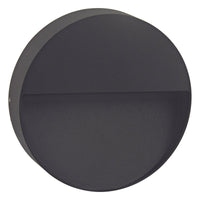 Thumbnail for Calam Round LED Integrated External Light Black